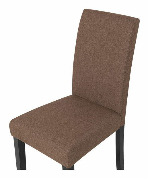 Set 2 ks. jídelních židlí BORWAY (hnědá)