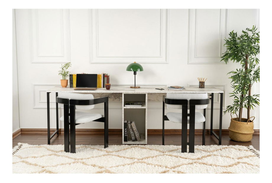 PC stolek Torpedo (frezie + černá)