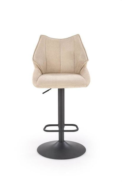Barová židle Halmark (černá + béžová)