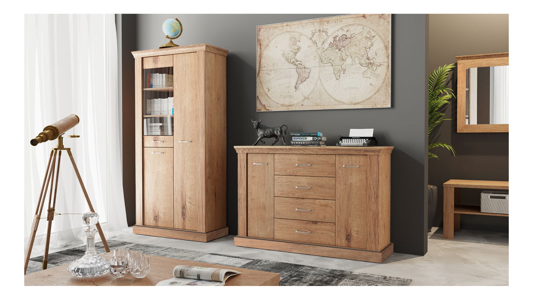 Konferenční stolek Atena 14 (jasan světlý)