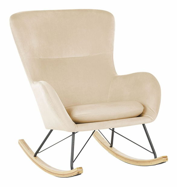 Houpací křeslo Esmae (béžová)