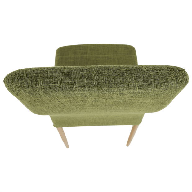 Jídelní židle Toe nova (zelená + buk)