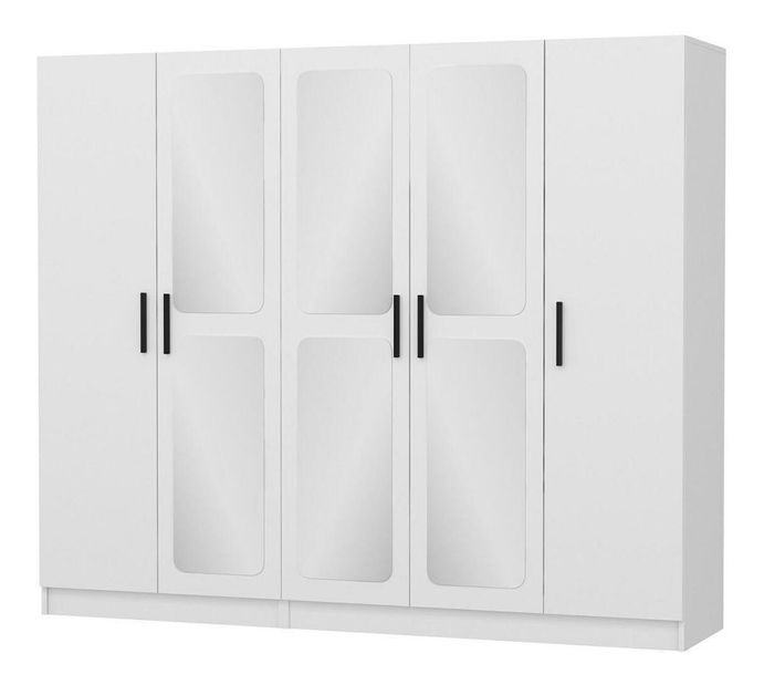 Šatní skříň Kalia 3816 (bílá)