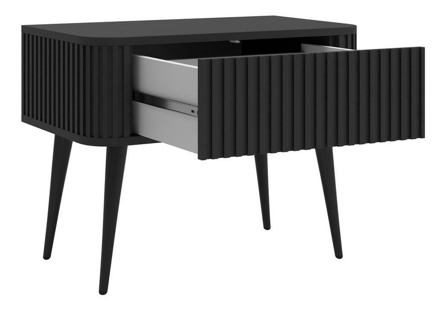 Noční stolek Oglio O1 (černá)