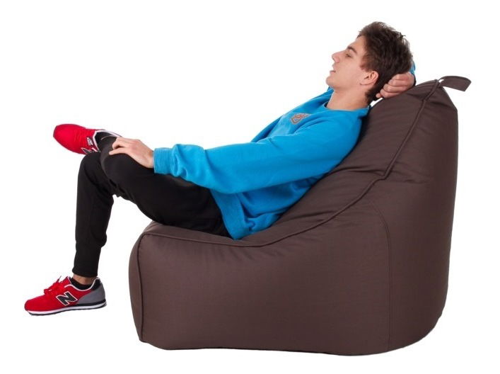 Sedací vak Glory XXL (hnědá)