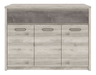 Komoda Japon 1 (kaštan nairobi + onyx)