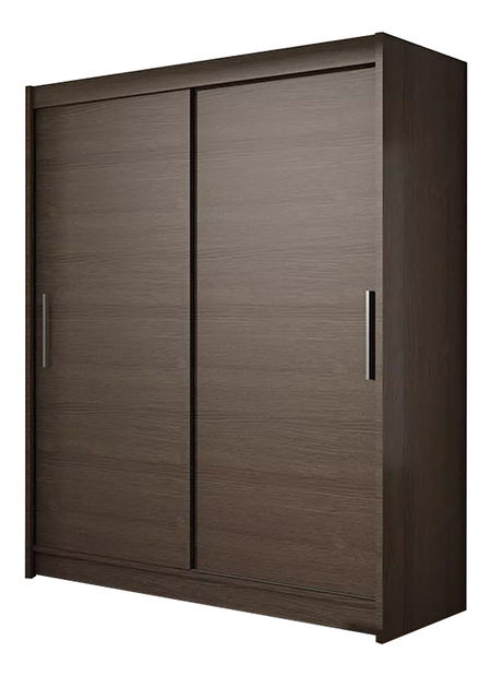 Šatní skříň Wopim I (choco)
