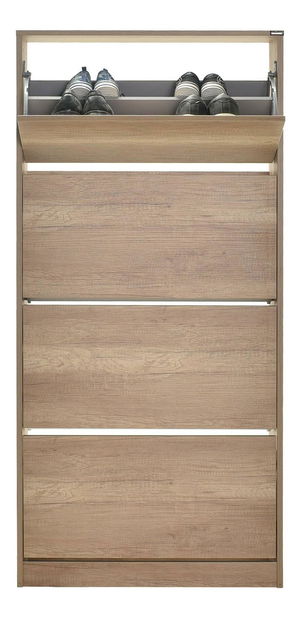 Botník (skříňka na boty) Skye 1 (ořech světlý)