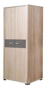 Šatní skříň Fishburn F1 (sonoma + grafit)