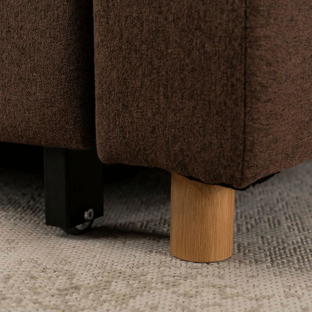 Rozkládací křeslo Suspendida (hnědá)