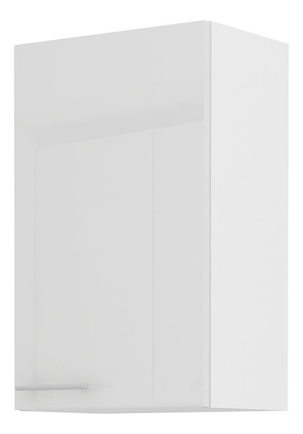 Horní kuchyňská skříňka Lavera 45 G 72 1F (bílá + lesk bílý)