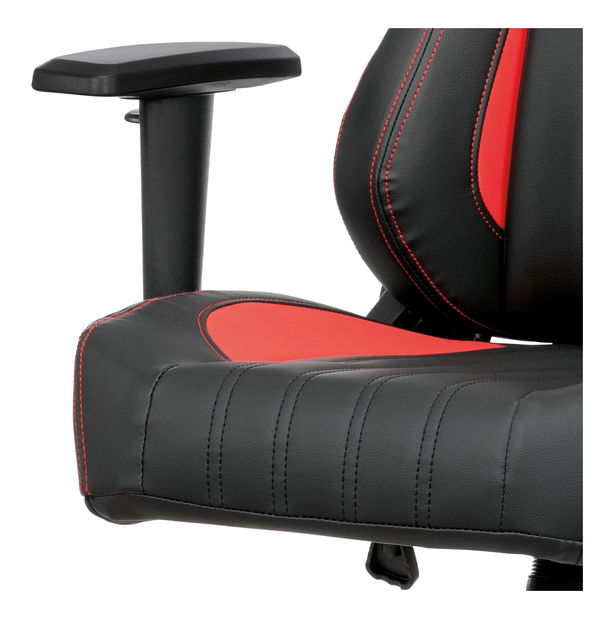 Kancelářské/herní křeslo Farello-F06-RED (černá + červená)