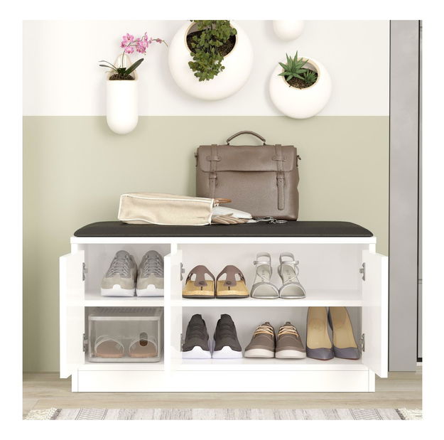 Skříňka na boty Miridi (bílá) *bazar