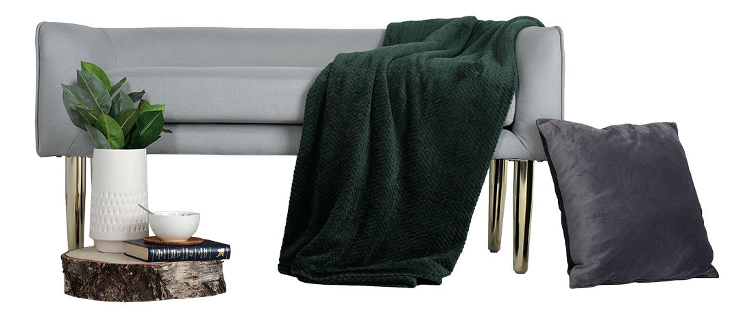 Lavice Helea (světle šedá)