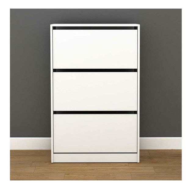 Botník (skříňka na boty) Kupuba (bílá)