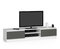 TV stolek Katalina (bílá + šedá)