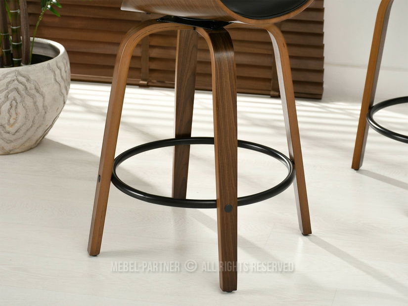 Židle Enzo H (ořech tmavý + ořech)