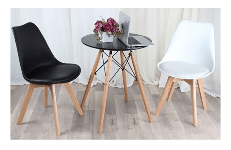 Jídelní stolička Balmaris (černá)