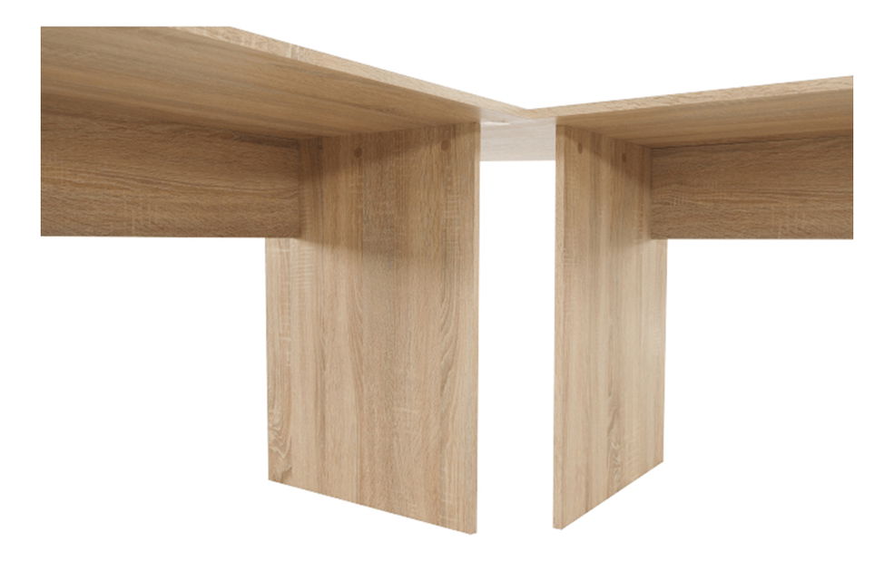 Rohový PC stolek Maurus MA11