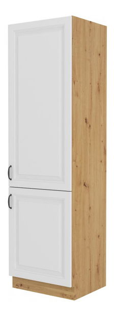 Potravinová kuchyňská skříňka Sheila 40 DK 210 2F (dub artisan + bilá)