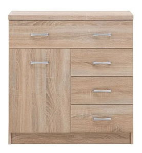 Komoda Tianna 1d4s (dub sonoma)