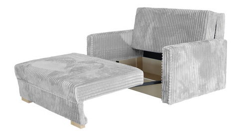 Rozkládací pohovka Carivia Piano II (bílá) (s úl. prostorem)