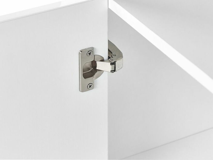 Skříňka Cosette (bílá) (s LED osvětlením)