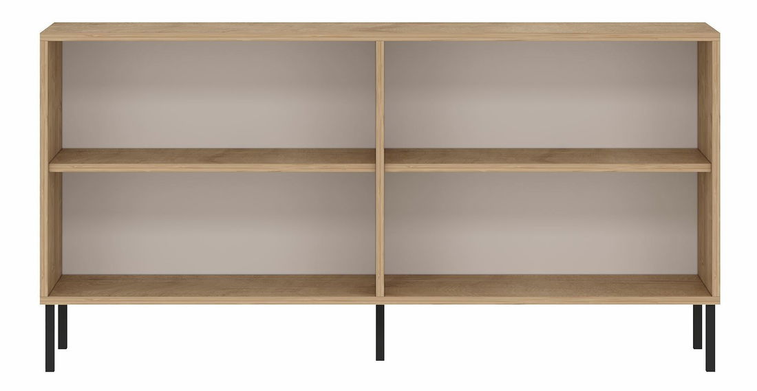 Komoda Evelinda (dub safírový)