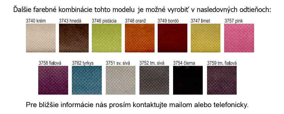 Pohovka dvojsed Nina 2