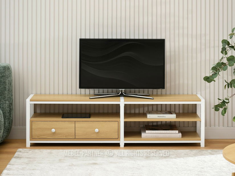 TV stolek/skříňka Empantana (bílá)