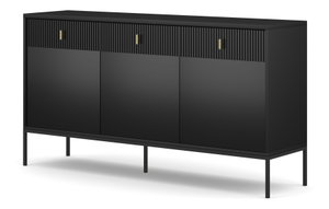 Komoda Magara 3D3S (černá)