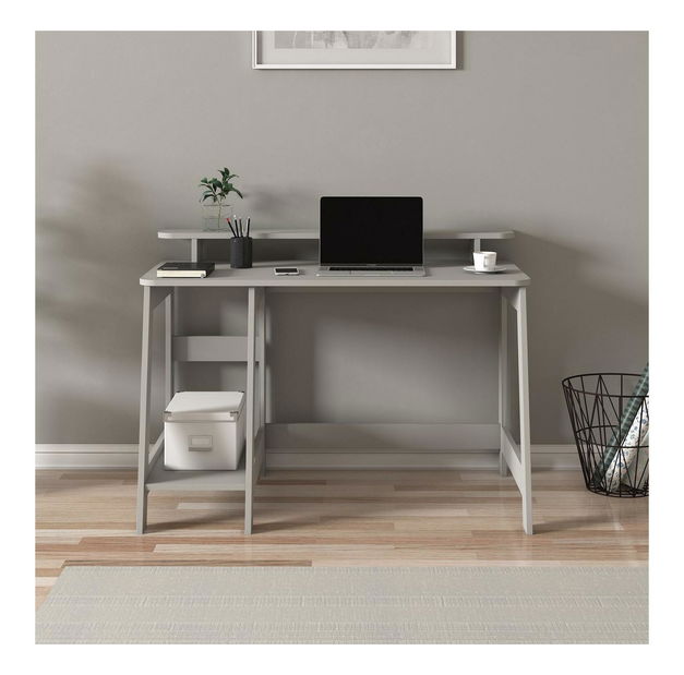 PC stolek Cantry (šedá)