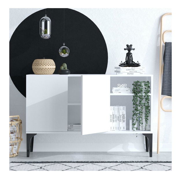 Skříňka Aliex 9 (bílá)