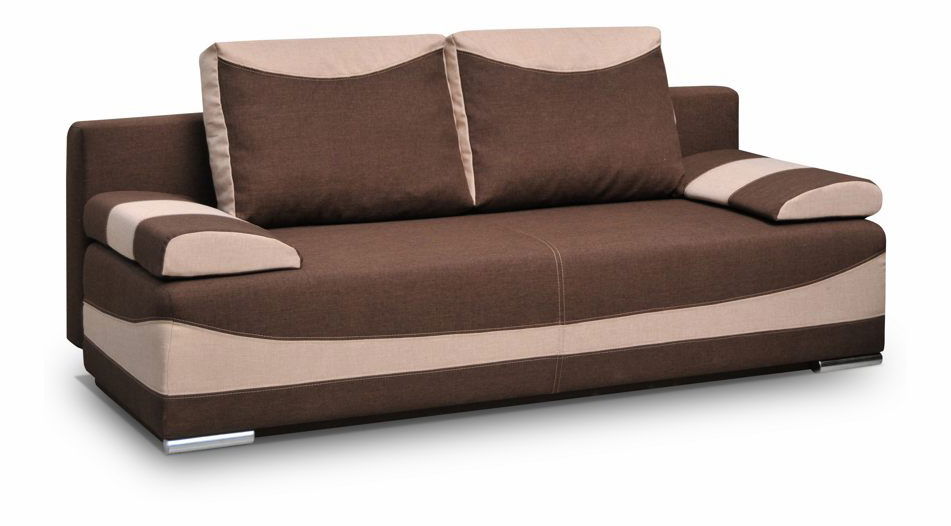 Pohovka Dalbur (hnědá + cappuccino)