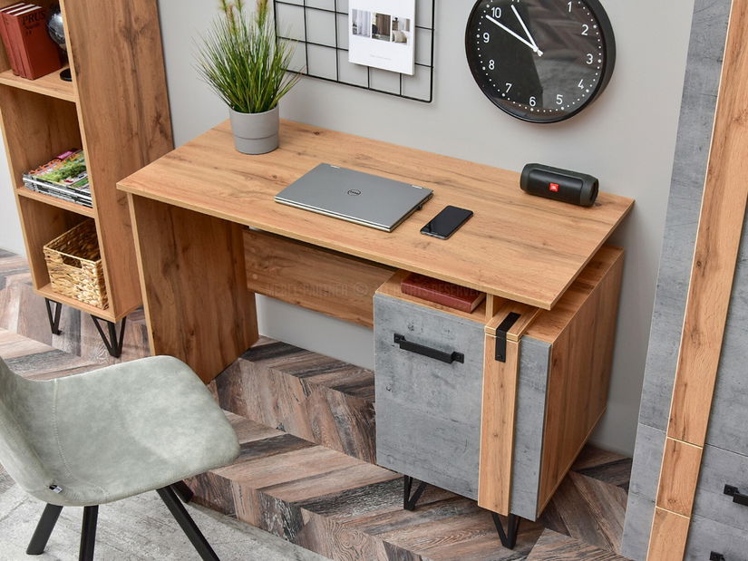 Obývací stěna Subrayado 01 (dub + černá)