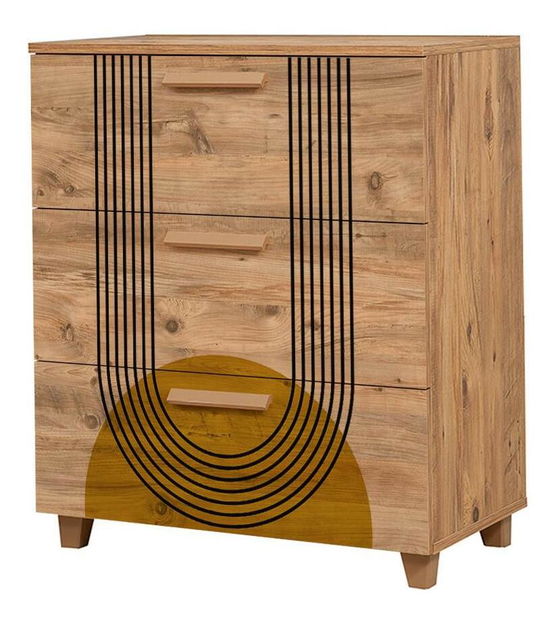 Komoda Laurien Sun (atlantická borovice)