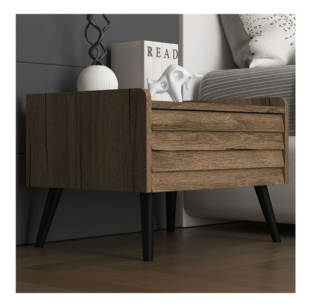 Noční stolek Franc 12 (ořech)