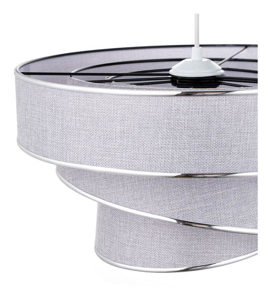 Stropní svítidlo Luxedanto 2 (šedá + stříbrná)