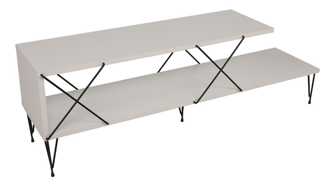 TV stolek/skříňka Loira (bílá)