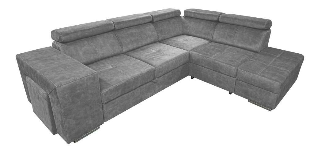 Rohová sedací souprava Maiga (šedá) (P)