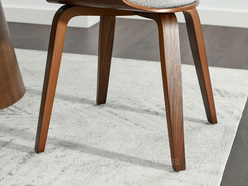 Židle Renzo (šedá + ořech)