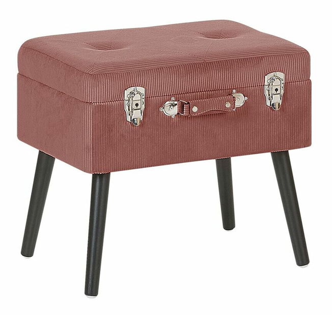 Taburetka MALITA (růžová)