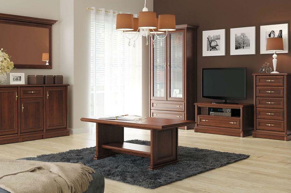 Obývací pokoj BRW Kent 5 (kaštan)