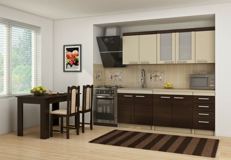 Horní kuchyňská skříňka Milo W60/PZ