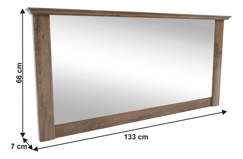 Zrcadlo Valiara DA22 (dub lefkas)