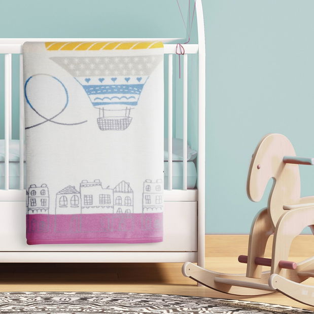 Deka 100x120cm Emi (bílá)