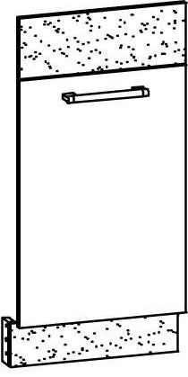 Dvířka na myčku 45 cm Modesta MD 23