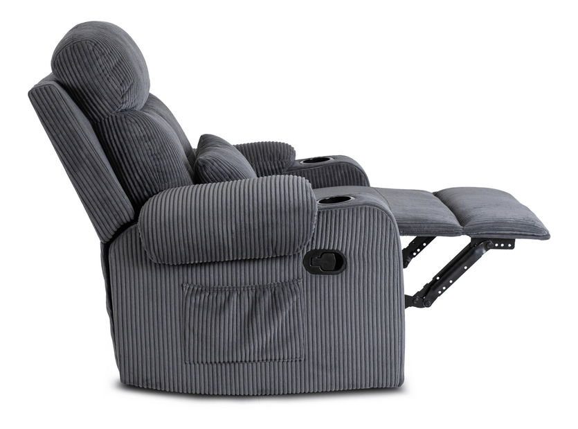 Polohovací křeslo Trigesimo (šedá)