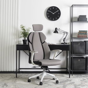 Kancelářská židle Dunop (černá + bílá)