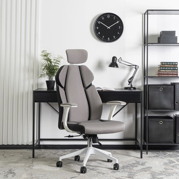 Kancelářská židle Dunop (černá + bílá)